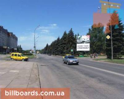 Билборд A в Кривом Роге Віталія Матусевича вул. (кол. XXII Партз’їзду), 11а - Мистецтв вул., нижній фото 1