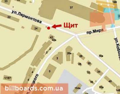 Призма A в Кривом Роге Центральний просп. (кол. Вул. Лермонтова)., 37 - 89962 схема