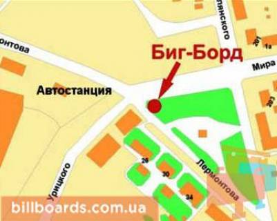 Призма A в Кривом Роге Центральний просп. (кол. Вул. Лермонтова)., 30а - Миру пр., ліва - 89965 схема
