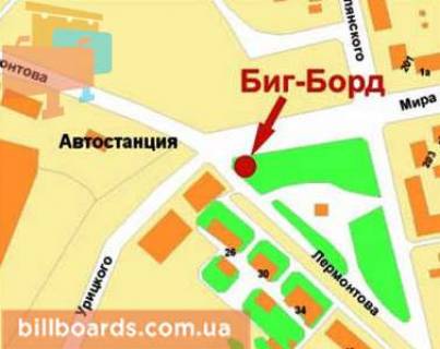 Призматрон, Призма A у Кривому Розі Центральний просп. (кол. Вул. Лермонтова)., 30а - Мира пр., Права - 89968 схема