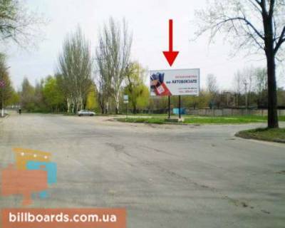 Билборд B в Кривом Роге Бородича ул., 17 / Героев АТО ул. (бывш. Димитрова ул.) фото 1
