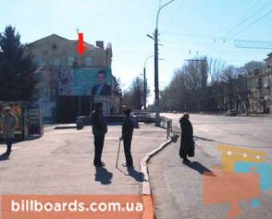 Билборд B в Кривом Роге Ракітіна вул. (колиш. Ногіна вул.), 38 - Невська вул. фото 1