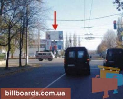 Билборд A в Кривом Роге Ватутіна вул., 39а - Зінчевского вул., верхній фото 1