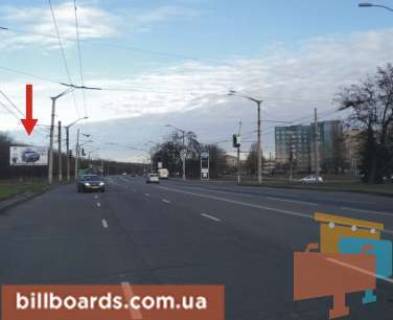 Билборд B в Кривом Роге Дніпропетровське шосе вул. - Вечірньокутська вул. фото 1