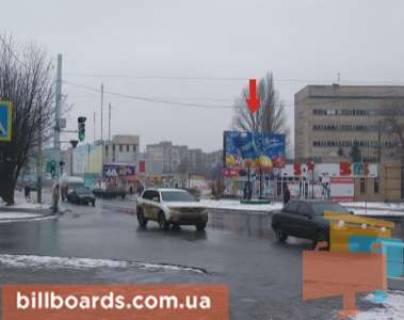 Билборд A в Кривом Роге Головка вул., 1а - Маршака вул. фото 1