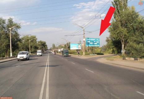 Билборд A в Кривом Роге Дніпровське шосе вул., міст фото 1