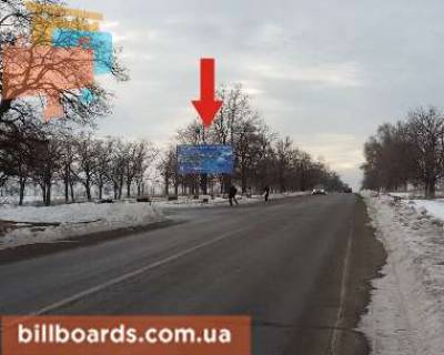 Билборд B в Кривом Роге Кіровоградське шосе, в'їзд в місто фото 1