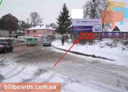 Билборд A в Кременце ул. Вишневецкая, г.Кременец фото 1