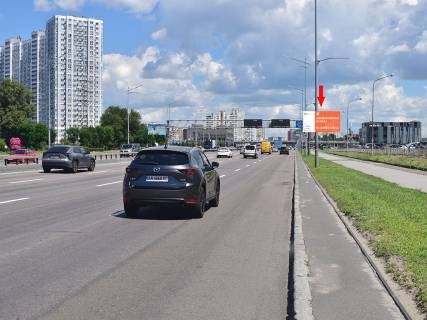 Видеоборд A в Киеве, 3x6  Бажана пр., 30, в бік ст.м. "Харківська", з центру - 583920 фото 1