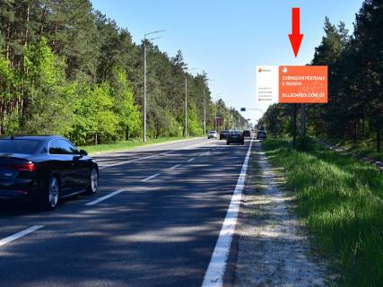 Билборд A в Козине, 3x6  Столичне шосе вул., біля зупинки "Пансіонат" Сокіл ", в сторону з Києва фото 1