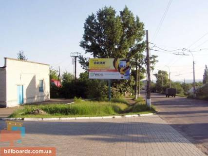 Білборд, Бігборд (Борд)  B у Лисичанську Першотравнева вул., АЗС "Паралель" Фото 1