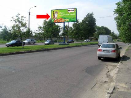 Билборд A в Луцке, 3x6  Карпенка-Карого вул., біля автосалону "Volkswagen", АЗС "Укрнафта", роздільник, в бік Перемоги пр. фото 1