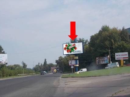Билборд A в Луцке, 3x6  Набережна вул. / Яровиця вул., кільце, з центру фото 1