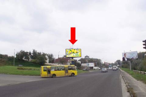 Билборд A в Луцке, 3x6  Набережна вул. / Яровиця вул., кільце, в центр фото 1
