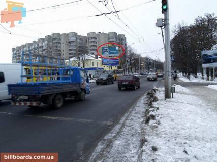 Білборд, Бігборд (Борд)  B у Луцьку Волі пр. - Київський майдан. - Київський майдан вул., 9, верхній Фото 1