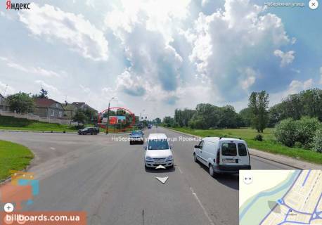 Билборд B в Луцке Набережна вул. - Яровиця вул. фото 1