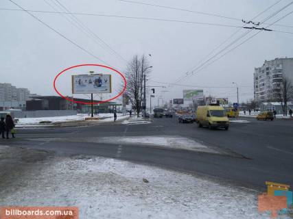 Билборд B в Луцке Соборності пр. - Чорновола вул. фото 1