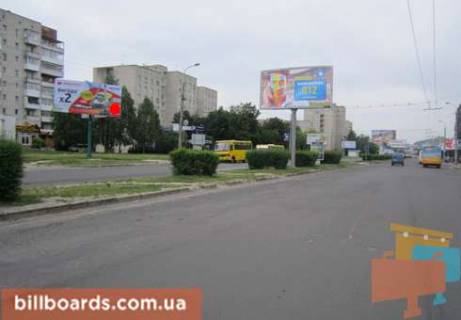 Билборд  в Луцке Соборности пр., 1, возле остановки, напротив Северного рынка фото 1
