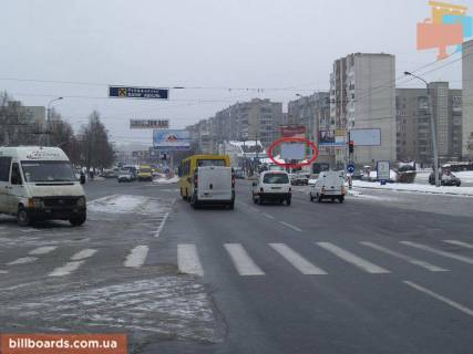 Білборд, Бігборд (Борд)  A у Луцьку Соборності пр. - Молоді пр., ЗАГС, нижній Фото 1