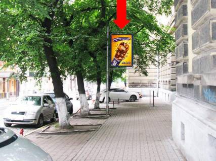 Ситилайт A в Львове, 1.8x1.2  Князя Романа вул., 26, навпроти готелю "Swiss" фото 1