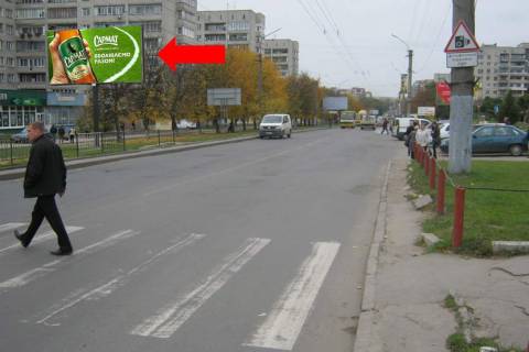 Билборд B в Львове, 3x6  Мазепи вул. / Миколайчука вул., Лікарня швидкої допомоги, ресторан "Магнат" фото 1