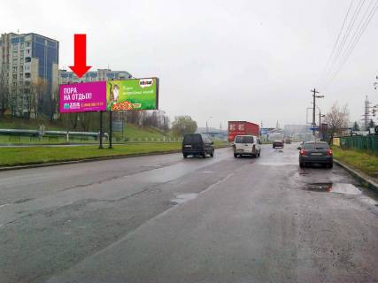 Білборд, Бігборд (Борд)   у Львові Хуторовка ул., возле рынка "Шувар", разделитель, в сторону Научная ул., левый Фото 1