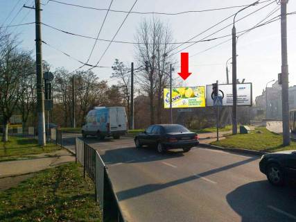 Білборд, Бігборд (Борд)  A у Львові, 3x6  Сяйво вул. / Городоцька вул. Фото 1