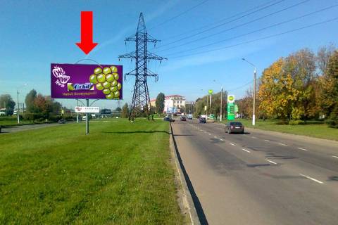 Билборд A в Львове, 3x6  Луганська вул., біля АЗС, в бік Стрийської вул. фото 1