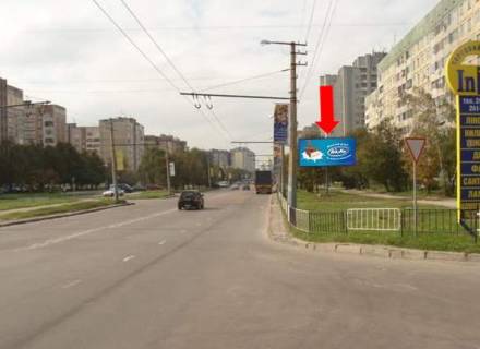 Білборд, Бігборд (Борд)  A у Львові, 3x6  Сихівська вул., 2 Фото 1