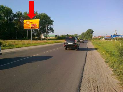 Билборд B в Малечковичах, 3x6  Траса Львів-Дрогобич, с. Наварія, в бік Дрогобича фото 1