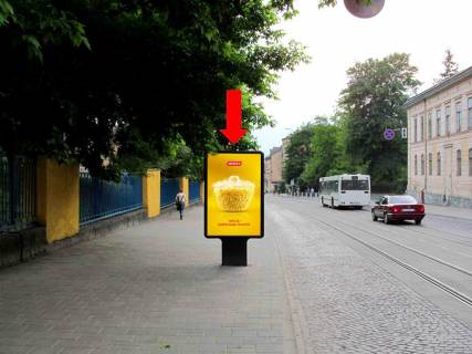Ситилайт B в Львове, 1.8x1.2  Личаківська вул., 37, навпроти, в центр фото 1