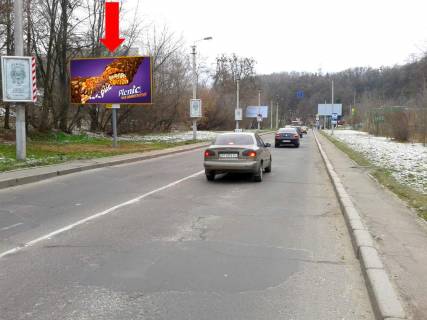 Білборд, Бігборд (Борд)  B у Львові, 3x6  Червоної Калини пр., 100 м за Листопадній вул., В центр Фото 1