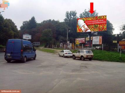 Билборд A в Львове, 3x6  Сахарова вул., 25 / Бойківська вул., біля Кредобанку фото 1