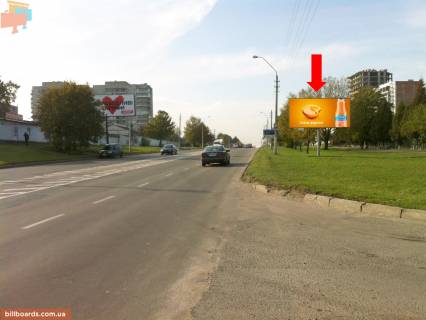 Призма A в Львове, 3x6  Хуторівка вул. / Наукова вул. / Стрийська вул., зупинка - 96489 фото 1