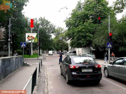 Scrolller, Scroll A in Lviv, 2.3x3.14  Geroiv UPA st. / Vasil'kivs'kogo st., svitlofor, z centru - 173063 Photo 1