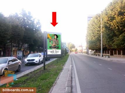 Ситискролл A в Львове, 1.8x1.2  Чорновола пр., 11, роздільник, біля ресторану "Кумпель", з центру фото 1