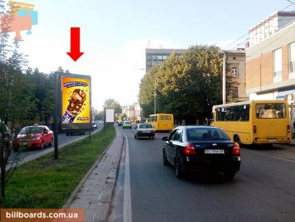 Ситискролл A в Львове, 1.8x1.2  Чорновола пр., 9 / Зернова вул., роздільник, біля готелю "Львів", на світлофорі, з центру фото 1