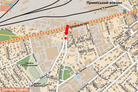 Призма A в Львове, 3x6  Кульпарківська вул., 15 / вул. Любінська - 154601 схема