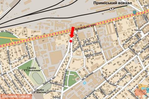 Призма A в Львове, 3x6  Кульпарківська вул., 15 / вул. Любінська - 154602 схема