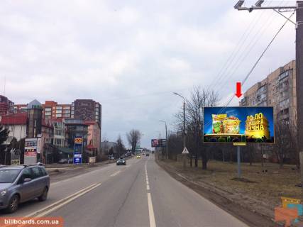 Билборд A в Львове, 3x6  Кульпарківська вул., 147, ТРЦ "Victoria Gardens", в центр фото 1