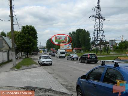 Билборд  в Львове Вашингтона Дж. ул., 4а, напротив, верхний фото 1