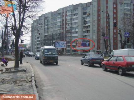 Билборд A в Львове Виговського вул., 72 - Патона вул. фото 1