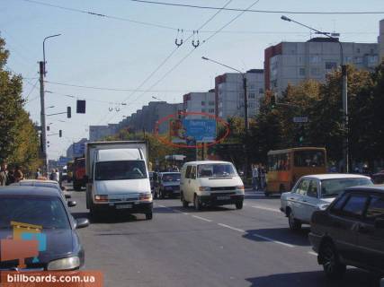 Билборд A в Львове Володимира Великого вул. - Івана-Теодозія Куровця вул. (Сергія Боткіна) фото 1