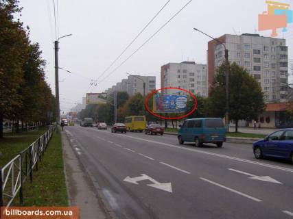 Билборд A в Львове Володимира Великого вул., 110, в сторону Стрийської вул. фото 1