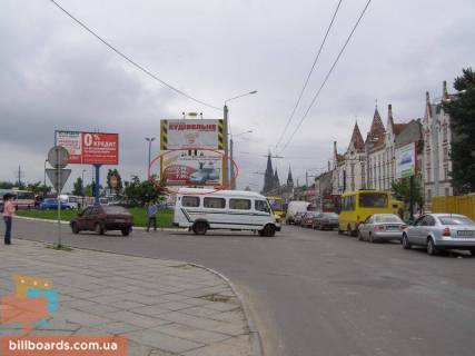 Билборд B в Львове Городоцкая ул., 177, напротив, нижний фото 1