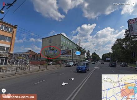 Билборд B в Львове Городоцька вул., 172 - Виговського вул. фото 1