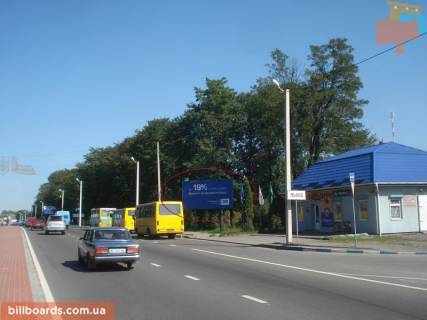 Billboard A in Lviv Gorodoc'ka st., zupinka "Gorodoc'ka-Kil'ceva", v'izd v misto Photo 1