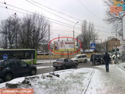 Billboard B in Lviv Zelena st., 164 Photo 1