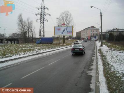 Billboard A in Lviv Lugans'ka st. - Strijs'ka st. Photo 1