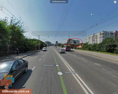 Billboard A in Lviv Lubins'ka st., 74, navproti Photo 1